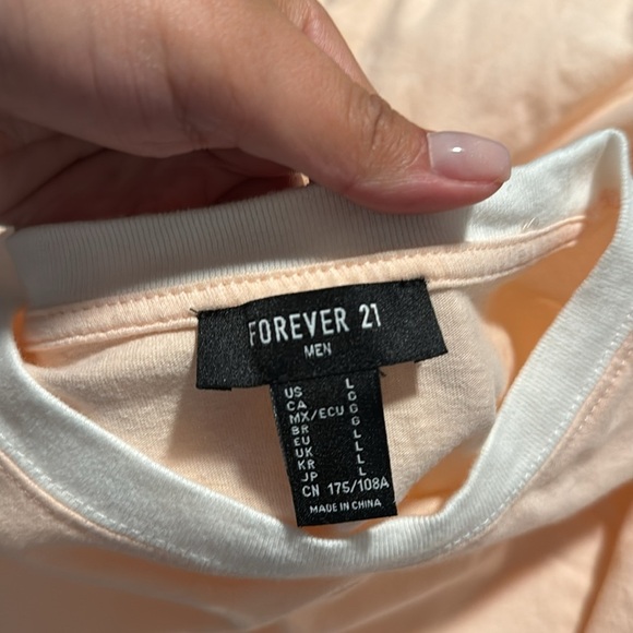 Cream Short Sleeve T-Shirt - Picture 3 of 3